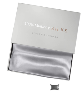 Funda de Almohada de Seda de Morera 100% Orgánica con Logotipo Bordado Personalizado, <span class=keywords><strong>Precio</strong></span> al por Mayor, Gran Venta, Juego de Fundas de Almohada de Seda de 22 Momme, Productos en Existencia - Product Image 2