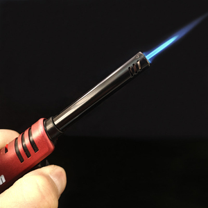 Wholesale Multi‑Color Long Nozzle Gas <b>Lighter</b> Refillable Butane Kitchen Igniter Safe Long Handle <b>Lighter</b> For Gas Stove Candle BB - Product Image 4