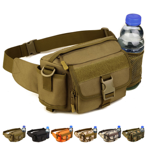 Sac de taille et bandoulière double usage, multifonctionnel en polyester, pour le cyclisme et l'alpinisme en extérieur, sac tactique décontracté pour le transport de leurres - Product Image 1