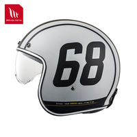 Casque ouvert unisexe moderne et populaire MT Helmets LE MANS 2 SV en ABS avec fermeture rapide, certifié ECE, pour toutes les saisons, style rétro