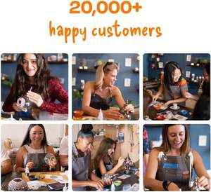 Kit de fabricación de lámparas de cuello de cisne de mosaico turco DIY de estilo Aladino, mesa de cristal colorida, luz de mesita de noche con Base de bronce antiguo - Product Image 5