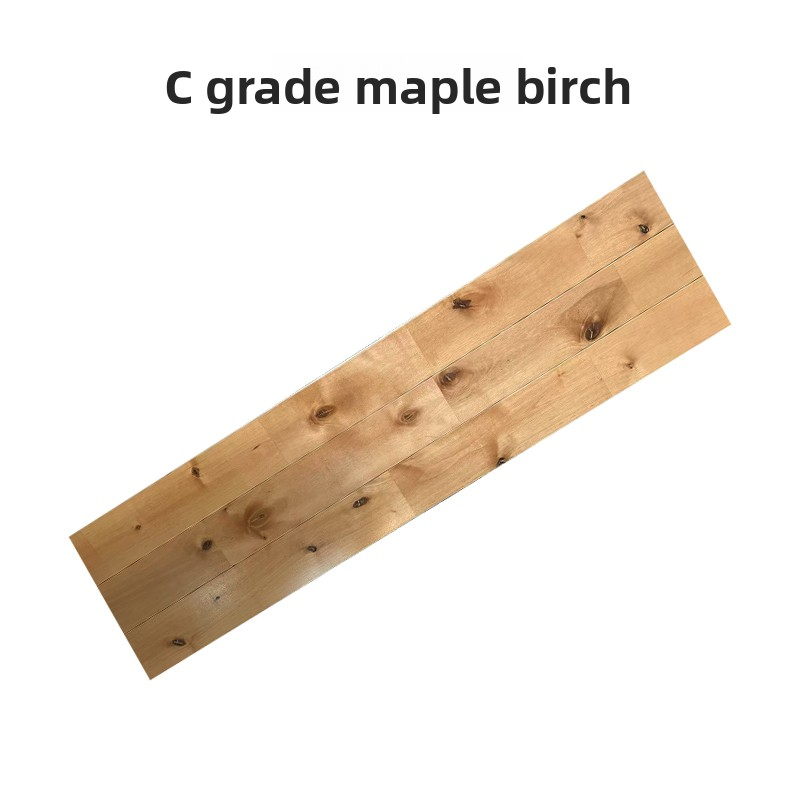 C-grade maple birch wood