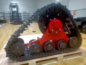 Система преобразования резиновой гусеницы для <span class=keywords><strong>Jeep</strong></span> Triangle, Модифицированная сборка, запчасти для строительной техники, гусеницы - Product Image 3