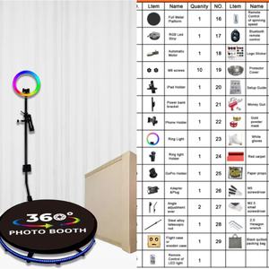 Cabina Fotografica Intelligente con Rotazione a 360°, Consegna Rapida, per Feste, Spettacoli, Matrimoni - Compatibile con Smartphone, Fotocamere e Reflex - Product Image 5