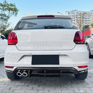ลิ้นดิฟฟิวเซอร์กันชนหลังรถยนต์  ลิ้นสปอยเลอร์ด้านข้าง สำหรับ Volkswagen Polo MK5 6R 2009-2014 ชุดแต่งตัวถังรถยนต์ - Product Image 4
