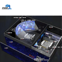 Simulateur de vol VR JiaYi sans lunettes, cinéma 3D intérieur/extérieur, construction en métal et plastique, plus de 700 jeux, capacité de 500 kg, CE, garantie 24 mois