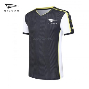 T-shirt de sport 26-27 à manches courtes en soie glacée à séchage rapide, maillot de football, entraînement, course à pied - Product Image 1
