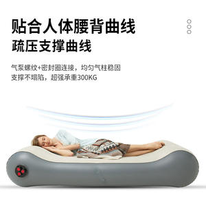 स्वचालित फोल्डेबल inflatable सोफे बिस्तर अधिक आकार के आउटडोर आलसी सोफे गद्दे स्मार्ट डिफ्लेशन एक-बटन सक्रियण लिविंग रूम - Product Image 5