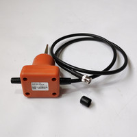 Cable blindado coaxial vertical de 2Hz con geófono de un solo EG-2-II terminado con conector macho BNC Geófono sísmico de 2Hz