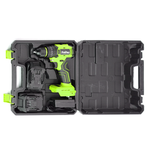 Kit de herramientas de taladro eléctrico sin escobillas de gran venta, dos accesorios de batería, fabricación profesional de Tailandia, recargable inalámbrico - Product Image 6