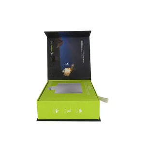 맞춤형 플립 탑 단단한 마그네틱 클로저 박스 선물 컬렉션 랜턴 고급 램프 포장