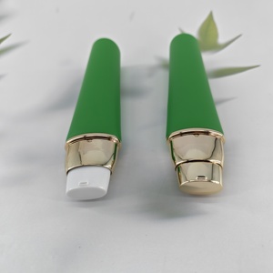 Hot Sales 30g-50g Customized Green Color Plastic <b>Empty</b> Soft Soft Tube Packaging With Gold Oval Pump For Foundation Lotion Makeup - Product Image 6