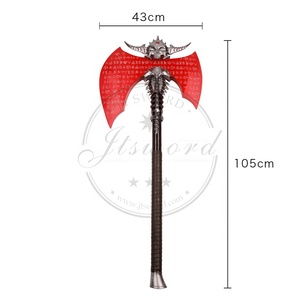 Accessoire de cosplay Doom Eternal, hache argentée en fibre de verre Marauder - Product Image 2