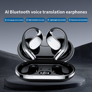 <span class=keywords><strong>Cuffie</strong></span> <span class=keywords><strong>TWS</strong></span> Q39 True Open Ear con BT 5.4, Display Digitale Intelligente, Microfono e Traduzione AI - Product Image 2