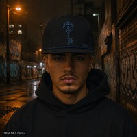 Casquette de baseball personnalisée avec broderie Old English, 5 panneaux, visière incurvée, style Dad Hat, streetwear urbain West Coast, vente en gros, faible MOQ