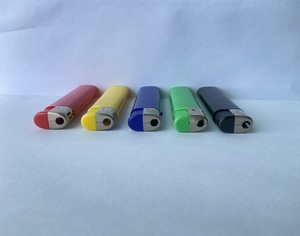 Briquet électrique rechargeable résistant aux enfants en gros d'usine pour cigarettes en plastique avec des motifs conçus - Product Image 6