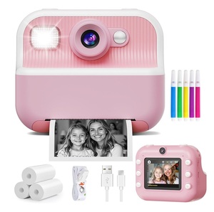 Mini imprimante pour enfants, appareil photo instantané M8 avec papier d'impression sécurisé, design antichoc et autocollants créatifs DIY - Product Image 1