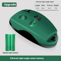Mini-règle laser numérique à 90 degrés, niveau infrarouge haute précision à angle droit, ligne fine à forte luminosité, micro-petite batterie