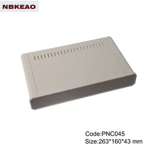 PNC045 ABS פלסטיק אלקטרוני מארז עבור Wifi נתב/רשת/טלוויזיה תיבת חם מכירות רשת מקרה מארז פלסטיק רשת