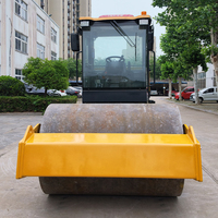 Livraison Gratuite – Rouleau Vibratoire à Roues en Acier 6, 8 et 10 Tonnes pour Compactage d'Asphalte en Construction