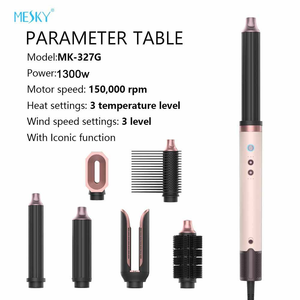 Spazzola Asciugacapelli Portatile 2026 con 3 Velocità, Impostazioni di Calore e Aria Fredda <span class=keywords><strong>per</strong></span> <span class=keywords><strong>Capelli</strong></span> Ricci e <span class=keywords><strong>Crespi</strong></span> - Product Image 2