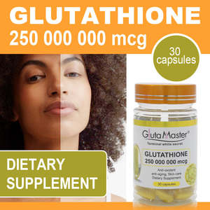 Gélules Blanchissantes Extra Fortes de Haute Qualité au Glutathion 250 000 000 Mcg et Collagène, Pilules Éclaircissantes pour la Peau à la Vitamine C et au Collagène - Product Image 5