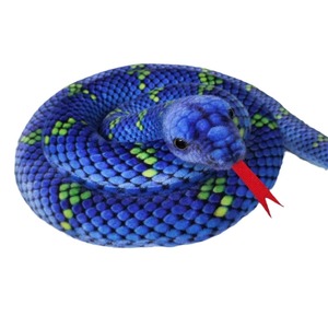 11 Juguetes de Peluche Simulados de Serpiente, Pitón Moteado, <span class=keywords><strong>Anaconda</strong></span>, <span class=keywords><strong>Juguete</strong></span> de Broma, Muñeco de Miedo para Niños, Fabricante Mayorista, Juguetes del Año de la Serpiente - Product Image 4