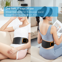 Ceinture chauffante électrique pour hommes, ceinture de tonification abdominale du dos inférieur, censoir d'entraînement ABS