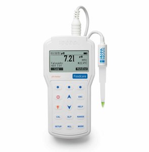 <span class=keywords><strong>HANNA</strong></span> HI98161 <span class=keywords><strong>pH</strong></span>-<span class=keywords><strong>mètre</strong></span> portable professionnel pour l'assurance alimentaire, matériau plastique, précision de 0,02 <span class=keywords><strong>pH</strong></span>, pile AAA, fabriqué en Roumanie - Product Image 1