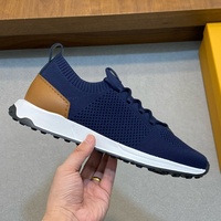Chaussures de sport décontractées basses à lacets pour hommes 2025 – Confortables, respirantes, en maille, tendance automne, design décoratif, printemps