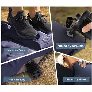 Doppelte Camping-Luftmatratze Leichte Aufblasbare Schlafmatte für 2 Personen Tragbares Outdoor-Bett Wasserdichte Wandermatte - Product Image 5