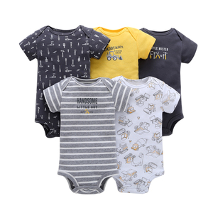 Paquete de 5 Bodys para Bebé Baratos, Ropa para Niños Pequeños, Ropa para Recién Nacidos, Ropa para Niños - Product Image 3