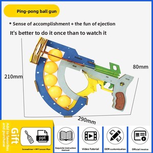 Kit STEM <span class=keywords><strong>de</strong></span> tir au tennis <span class=keywords><strong>de</strong></span> table DIY, jouet éducatif scientifique <span class=keywords><strong>en</strong></span> bois à énergie solaire, pour enfants unisexes, pour la rentrée scolaire et les foires scientifiques - Product Image 2
