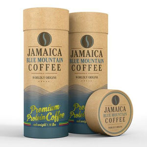 Contenedores redondos de embalaje ecológico, botellas cilíndricas de papel para té, café, vino - Product Image 1