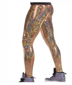 Uomo e Donna Leggings Lucidi in magazzino sheer leggings di modo di prezzi di fabbrica leggings