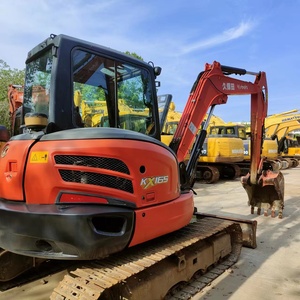 รถขุดขนาดเล็ก KX165-5 มือสองจากญี่ปุ่นแท้ 6 ตัน 6T KX 165 รถขุดตีนตะขาบขนาดกะทัดรัด - Product Image 1