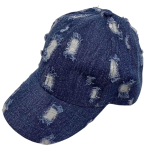 Biểu Tượng Tùy Chỉnh Cổ Điển Đau Đẫn <span class=keywords><strong>Trucker</strong></span> Cha Bóng Chày Denim Jean Bông Trống Đá Rửa Rip Phá Hủy Màu Đen 5 Bảng Điều Chỉnh Cho Phụ Nữ Người Đàn Ông <span class=keywords><strong>Hat</strong></span> - Product Image 6