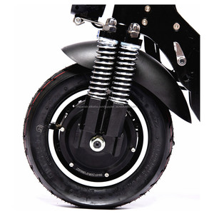 YUME powerful electric scooter 2000w 10 inch fat tire two wheel adult electro scooter for adult with seat - Product Image 5