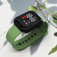 Jam Tangan Digital LED untuk Pasangan, Pelajar, Anak-anak, Universal, Tahan Air, Elektronik, Pintar, untuk Olahraga dan Kebugaran