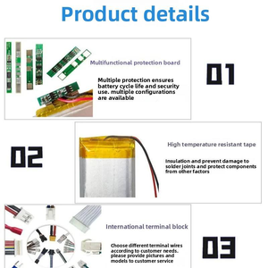 Güç araçları için 312325 150MAH şarj edilebilir pil lityum kılıfı lityum-iyon polimer pil cep pil hücresi - Product Image 2