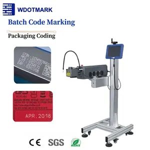 Smart Flying CO2 Laser Coding Machine, on-The-Fly Laser Marking Serialization, for Plastic Jars CPP Bags Laminates Food - Product Image 1