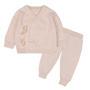 Vêtements pour bébé en tricot de haute qualité, ensemble de vêtements pour bébé 100% coton, vêtements pour enfants en stock - Product Image 4