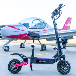 New 5600W 6000W 11 Inch Off Road Động Cơ Kép Có Thể Gập Lại 60V Điện Xe Tay Ga Mạnh Mẽ Người Lớn Nhanh Chóng E Xe Tay Ga Trotinette Electrique - Product Image 3