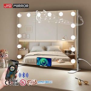 14 bóng đèn thắp sáng màn hình cảm ứng mỹ phẩm tạo nên Loại C Cổng USB Led trang điểm bóng đèn Vanity gương với Đèn Bluetooth Loa - Product Image 1