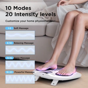 OSITO <span class=keywords><strong>Appareil</strong></span> de massage des pieds pour la circulation sanguine, soulagement de la douleur, TENS EMS, batterie rechargeable, pour diabétiques - Product Image 3