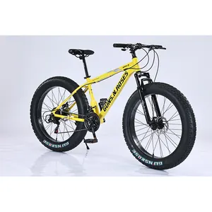 हॉट सेल बेस्ट फैट बाइक 26*4.0" डिस्कवर फैट बाइक फ्रेम मैट फैट टायर बाइक