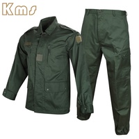 Uniforme Tactique KMS Sergé Vêtements d'Entraînement Extérieur Vert Combat Uniforme Tactique de Combat Français pour Hommes
