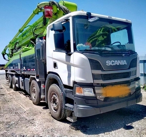 2022年63m中古ZoomlionZLJ5441THBSEコンクリートポンプトラック - Product Image 1