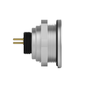Heavy Duty M12 2Pin Female Connector IP67 Waterproof 4A 125V Industrial Rear Lock - Product Image 4