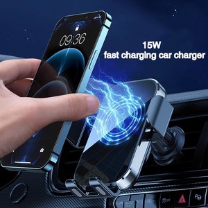 Produits Gagnants En Pour Le Ecommerce En Afrique 15W Teléfono celular <span class=keywords><strong>Coche</strong></span> Carga inalámbrica Sujeción automática Cargador inalámbrico <span class=keywords><strong>para</strong></span> automóvil - Product Image 2